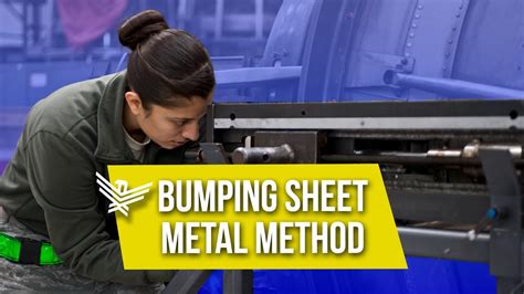 bumping sheet metal tutorial